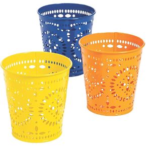 Fiesta Die Cut Pails - Party Supplies - 6 Pieces