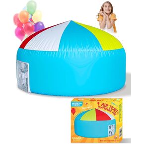 Skywin- Air Tent Fort for Kids, Inflatable Tent for Kids Playhouse Fan Tent (Mermaid) - Improved Blow Up Fort, Sets Up and Stores Away in Seconds (Fan NOT Included)