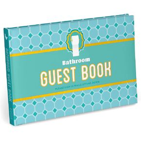 Knock Knock Bathroom Guestbook (Second Edition) Guest Book