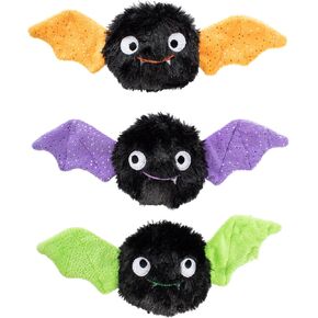Fringe Studio Small Plush Dog Toy Set, Let's FANG Out, 3 Piece Set, PetShop Collection (662070)