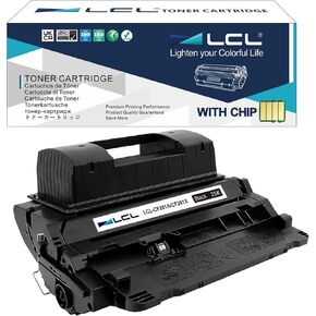 LCL Compatible Toner Cartridge Replacement for HP 81X CF281X 25000 Page M605n M605dn M605x M606dn M606x MFP-M630f MFP-M630z MFP-M630h MFP-M630dn MFP-M625 (1-Pack Black)