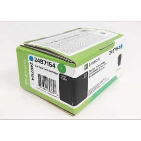 Lexmark 24B7154 C2240 XC2235 Toner Cartridge (Cyan) في عبوات البيع بالتجزئة