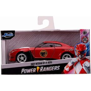 Jada 2009 Nissan GT-R (R35) Red Red Ranger's Power Rangers 1/32 Diecast Model Car