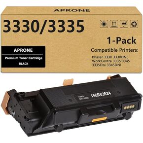 106R03624 WorkCentre 3335 3345 Phaser 3330 Extra High Yield Toner Cartridge Compatible for Xerox Phaser 3330 3330DNI WorkCentre 3335 3345 3335Dni 3345DNI Printer ( Black,15,000 Pages)