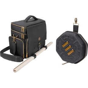ENHANCE Tabletop RPG Adventurer's Bag + Dice Tray and Dice Case - Bundle