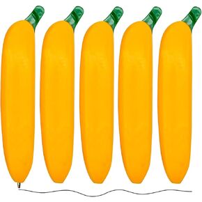 10PCS Novelty Banana Pens Fruit Ballpoint Pens Fun Retractable Pens Cute Writing Pens 1.0mm Black Ink For Desk Decoration Accessories Stationery School Office