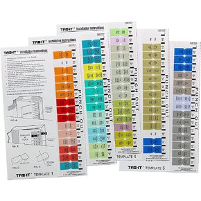 DSM-5-TR Index Tabs by TAB-IT | Color Coded by Diagnosis | Includes Easy Installation Template