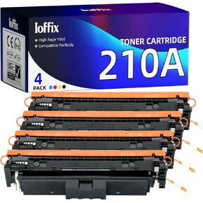 210A Toner Cartridges Set Compatible with HP 210X 210A Toner Work with HP Color Laserjet Pro MFP 4301fdw 4301fdn Pro 4201dw 4201dn Series Printer (4 Pack)