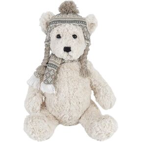 Mon Ami Charlie the Bear Plush Toy - 16 "، دب حيوان محشو ، Plushie الناعم المحبوب للأطفال ، لعبة رائعة للبنين والبنات ، للعب ، والراحة ، لعبة محشوة مريحة