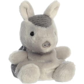 AURORA® ASODENS PALM PALS ™ Antonia Armadillo ™ محشو بالحيوان - متعة مجموعة أفخم للأطفال وجامعي البالغين - مثالية لغرف التزيين وهدايا أعياد الميلاد - رمادي 5 بوصات
