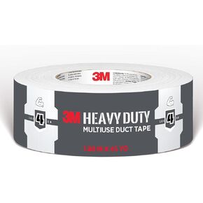 3M™ Heavy Duty White Duct Tape 2145-WH, 1.88in x 45yd (48mm x 41.1m)