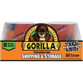 Gorilla Glue Company 6030402 35 ياردة شريط التغليف Clear 2 عبوة 2 عبوة 3