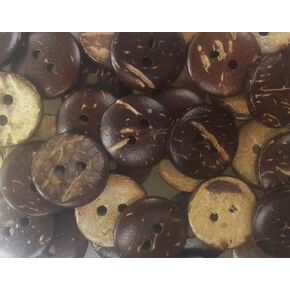 Nesha Brand Coconut Shell Futons و Craft Craft 13 مم (1/2 بوصة)