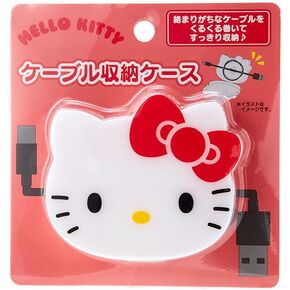 Sanrio 240397 Sanrio Cable Storage Case, Cable Holder, My Melody, My Melody, 2.2 x 3.6 x 0.6 inches (5.5 x 9.2 x 1.5 cm), Character in Kuwait