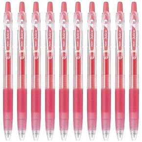 Pilot Juice 0.38mm Gel Ink Ballpoint Pen, Coral Pink Ink, Value Set