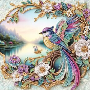 KYNBKLASS Cat Diamond Art Kits for Adults, DIY 5D Vivid Painting Cat Canvas for Home Wall Pet Decor, Stress Relief Art Kits