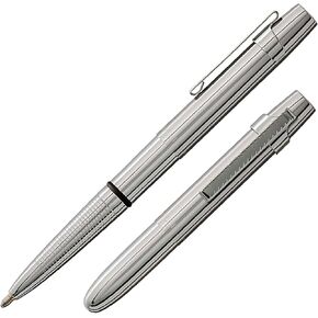 قلم رصاصة فيشر الفضاء ، و X-Mark Flat Cap Chrome ، و Ballpoint ، والحبر الأسود ، ومقطع الجيب ، وصندوق الهدايا