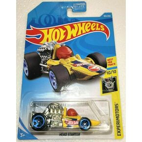 Diecast Hot Wheels Head Starter ، Experimotors 10/10 [2019 Treasure Hunt]
