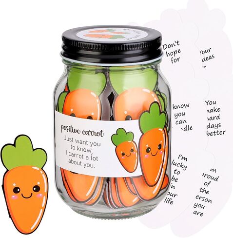 60 PCS Pickle Cards Jar ، جرة الدعم العاطفي ، بطاقات تأكيد Pickle ، هدايا ملهمة للنساء ، الهدايا البهيجة ، هدية إيجابية فريدة من نوعها للنساء ، فتاة في سن المراهقة in Saudi Arabia