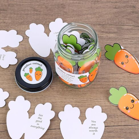 60 PCS Pickle Cards Jar ، جرة الدعم العاطفي ، بطاقات تأكيد Pickle ، هدايا ملهمة للنساء ، الهدايا البهيجة ، هدية إيجابية فريدة من نوعها للنساء ، فتاة في سن المراهقة in Saudi Arabia