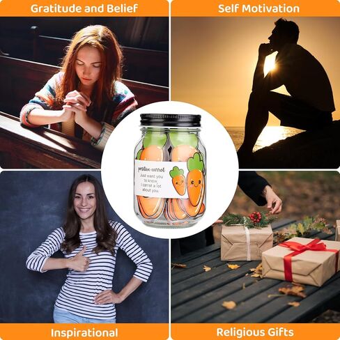 60 PCS Pickle Cards Jar ، جرة الدعم العاطفي ، بطاقات تأكيد Pickle ، هدايا ملهمة للنساء ، الهدايا البهيجة ، هدية إيجابية فريدة من نوعها للنساء ، فتاة في سن المراهقة in Saudi Arabia