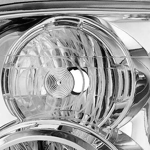 Headlights Assembly for 2007-2014 GMC Yukon SLE SLT Denali Yukon XL 1500 2500,Headlamp Assembly DENALI Style Black+Amber Halogen OE Replacement in Saudi Arabia