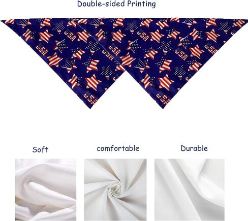 2 حزمة عيد ميلاد الكلب bandanas ، مثلث قابلة للانعكاس الحيوانات الأليفة bib وشاح المنديل ملحقات الأزياء للأولاد والبنات المتوسطة كبيرة ، دائمة مزدوجة ، ناعمة ، قابلة للتعديل in Kuwait