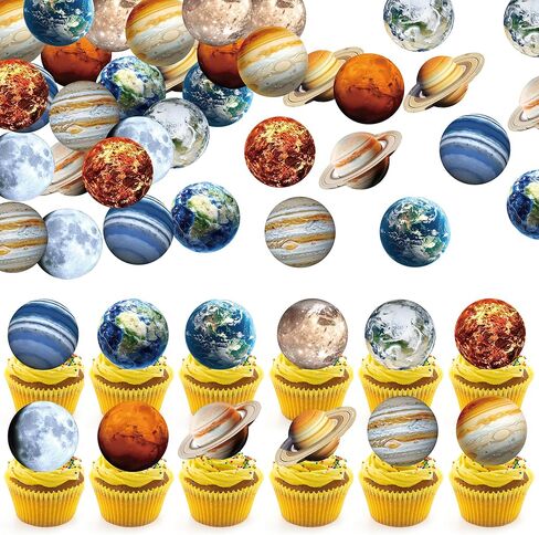 72Pcs Edible Travel Theme Cupcake Toppers Wafer Paper Let the Adventure Begin Cupcake Picks Travel Around The World Party Decorations for Going Away Farewell Party Supplies in Saudi Arabia