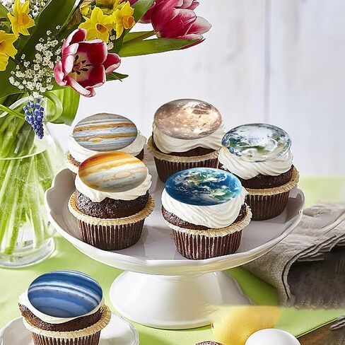 72Pcs Edible Travel Theme Cupcake Toppers Wafer Paper Let the Adventure Begin Cupcake Picks Travel Around The World Party Decorations for Going Away Farewell Party Supplies in Saudi Arabia
