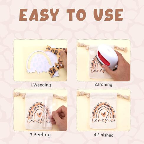 Tintnut Animal Printed HTV Heat Transfer Vinyl - 12 Sheets 12 x 10inches Cheetah Patterned Heat Transfer Vinyl Leopard Safari HTV Iron on Vinyl for T-Shirts Compatible with Cricut Or Silhoutte Cameo in Kuwait