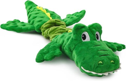 Octopus Squesky Dog Toys for Large Medium Small Dogs, Stuffed and Tough Plush Dog Toys for Aggressive Chewers(Blue) in Saudi Arabia