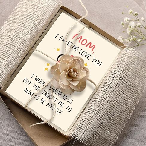 بطاقة عيد الأم للأم لابنتها ، هدية بطاقة عيد الأم المضحكة من أولياء الأمور ، بطاقة عيد الأم الأولى لابنتها ، بطاقة عيد الأم ، أنا فخور بالأم التي أصبحت عليها in Kuwait