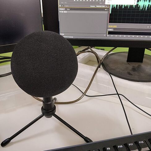Blue Snowball Shock Mount with Pop Filter Matching Mic Boom Arm Stand, Compatible for Blue Snowball iCE USB Mic by YOUSHARES in Kuwait