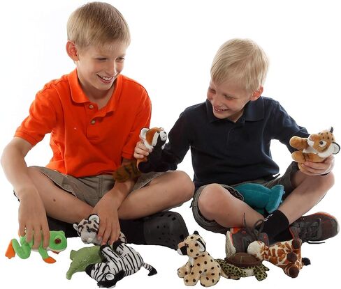 Wild Republic Pocketkins Eco Chimpanzee ، حيوان محشو ، 5 بوصات ، لعبة أفخم ، مصنوعة من مواد معاد تدويرها ، ودية للبيئة in Kuwait