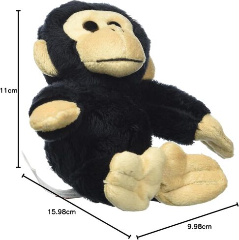 Wild Republic Pocketkins Eco Chimpanzee ، حيوان محشو ، 5 بوصات ، لعبة أفخم ، مصنوعة من مواد معاد تدويرها ، ودية للبيئة in Kuwait