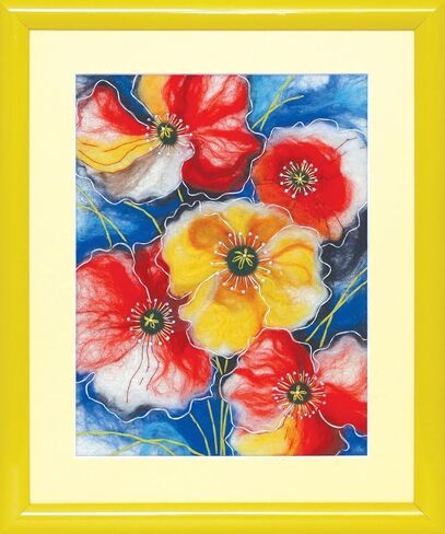 Wizardi Charivna Mit Felting kit Fragrant Irises V-206Р in Kuwait