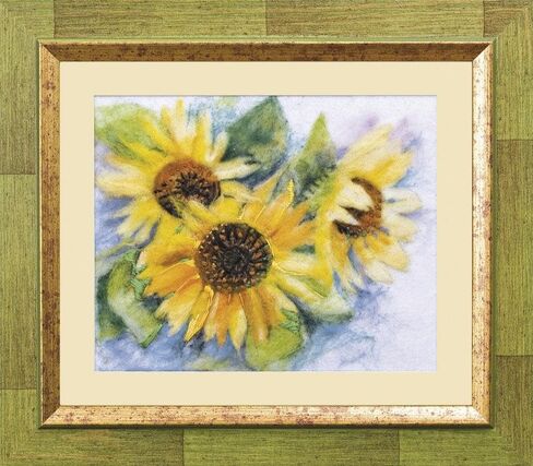 Wizardi Charivna Mit Felting kit Fragrant Irises V-206Р in Kuwait