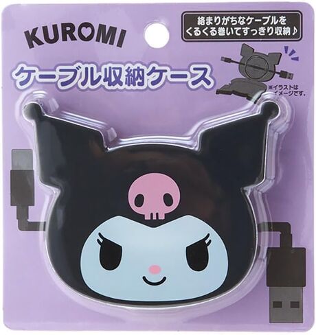 Sanrio 240397 Sanrio Cable Storage Case, Cable Holder, My Melody, My Melody, 2.2 x 3.6 x 0.6 inches (5.5 x 9.2 x 1.5 cm), Character in Kuwait