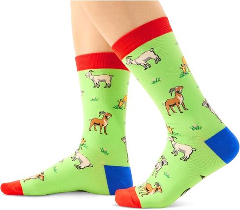 Zmart Unisex Funny Pig Socks Women Cute Piggy Socks Men, Pig Gifts for Pig Lovers Young Girl Gifts Gifts for Farmers, Pig Green, M in Kuwait