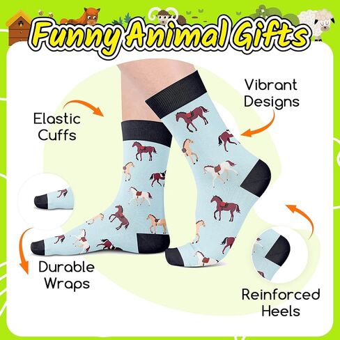 Zmart Unisex Funny Pig Socks Women Cute Piggy Socks Men, Pig Gifts for Pig Lovers Young Girl Gifts Gifts for Farmers, Pig Green, M in Kuwait