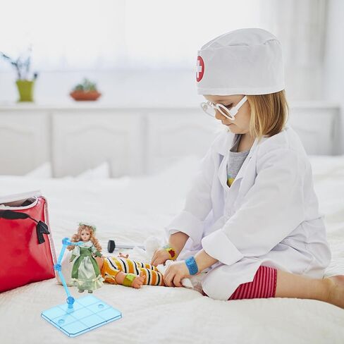 jojofuny 4pcs Action Figure Stands, Adjustable Action Figure, Doll Model Support Stand, Adjustable Doll Support, for Homes, Stores, Supermarkets, Shopping Malls, and Doll Shops in Kuwait