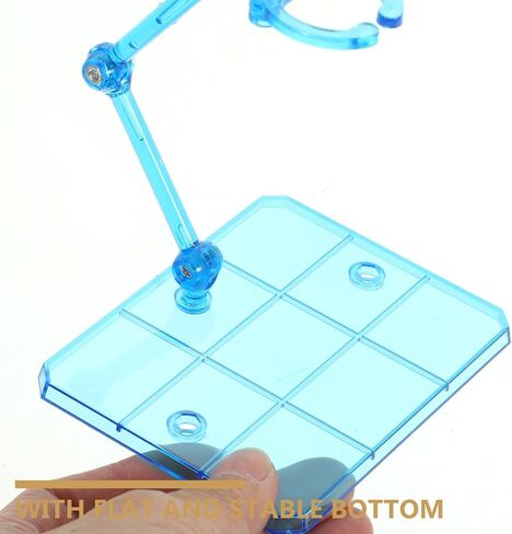 jojofuny 4pcs Action Figure Stands, Adjustable Action Figure, Doll Model Support Stand, Adjustable Doll Support, for Homes, Stores, Supermarkets, Shopping Malls, and Doll Shops in Kuwait