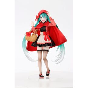 Taito -Hatsune Miku Wonderland Figure - Red Red Riding Hood Resue