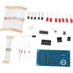 4.5 ~ 5V مجموعة DICE KIT الإلكترونية DIY LED DICE KIT لمجموعة الإنتاج الإلكترونية الممتعة