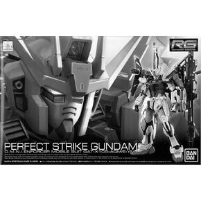 [منتج محدود] Bandai Spirits RG 1/144 Perfect Strike Gundam O.M.N.I.Enforcer Suit GAT-X105+AQM/E-IM1
