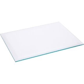 مستطيل بليمور 6 "× 8" ، زجاج صافي سميك 5 مم