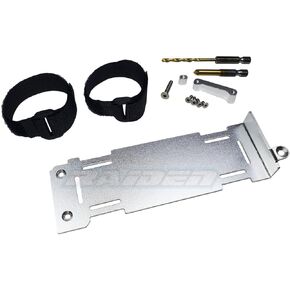Aluminium Alloy Extend 4S 3S 2S Battery Holder Tray Plate for Traxxas Rustler 4wd VXL 4X4 (V2 Long Chassis)
