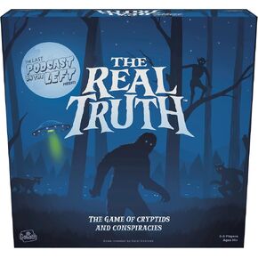 Goliath The Last Podcast on The Left Presents: The Real Truth - Strategy Game of World Conspiracy Theories and Mysteries with Over 300 Components - Ages 14 and Up, 2-5 Players
