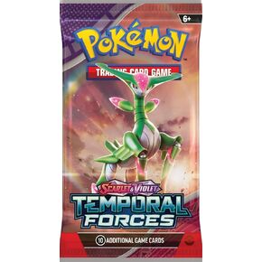 POKEMON TCG: SCARLET AND VIOLET: TEMPORAL FORCES: BOOSTER PACK - 10 Cards