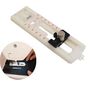 Honeysew Sliding Buttonhole Foot مع Sizer لمعظم آلة الخياطة Home Brother Brother Janome Paffa Juki